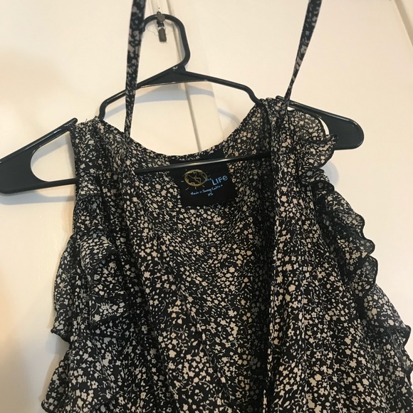 Floral Blue Life Mini Dress - XS - Picture 6 of 10